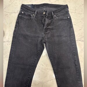 Abercrombie & Fitch Men's Charcoal Slim Jeans